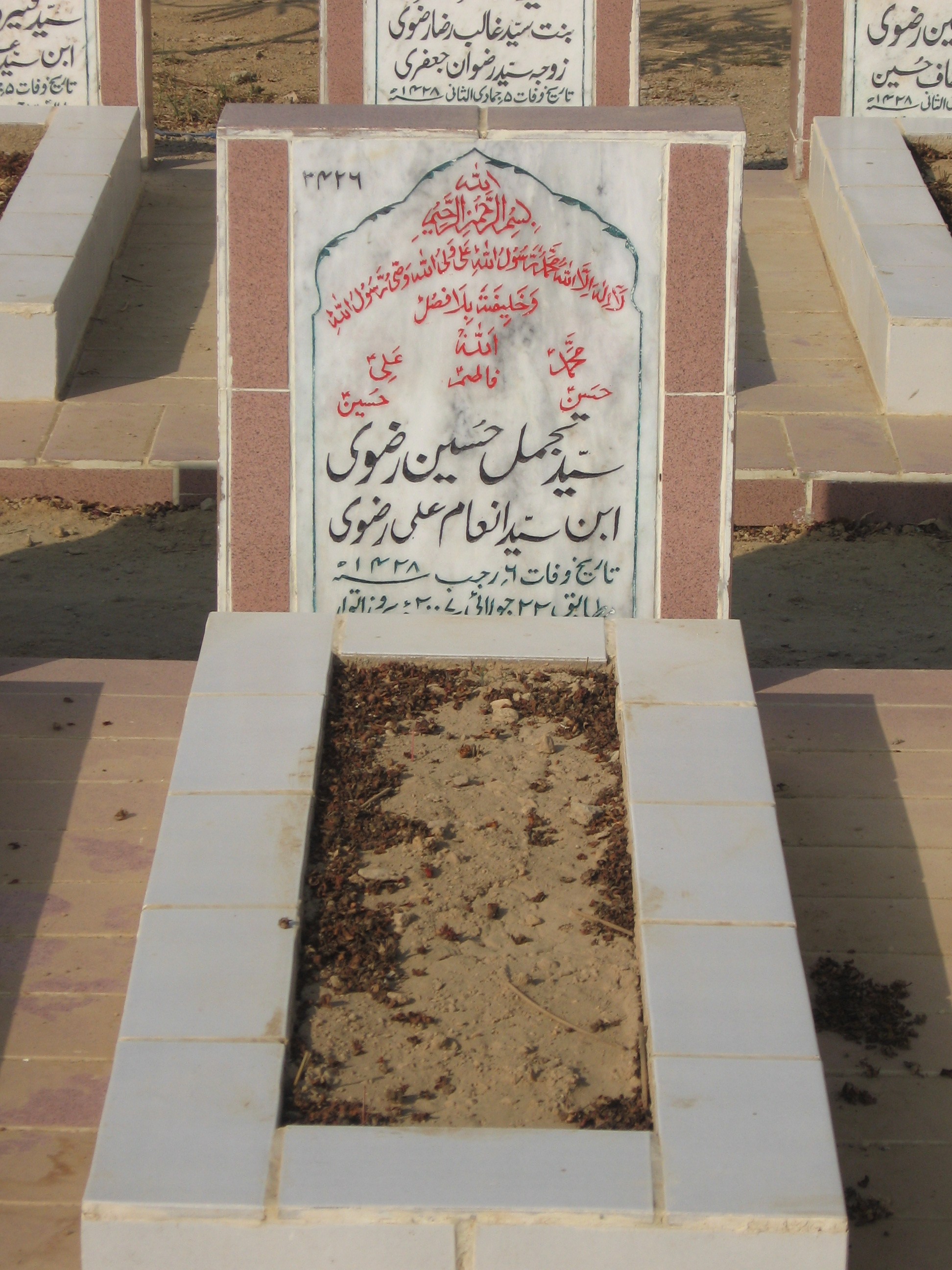 3426 – Syed Najamul Hussain Rizvi