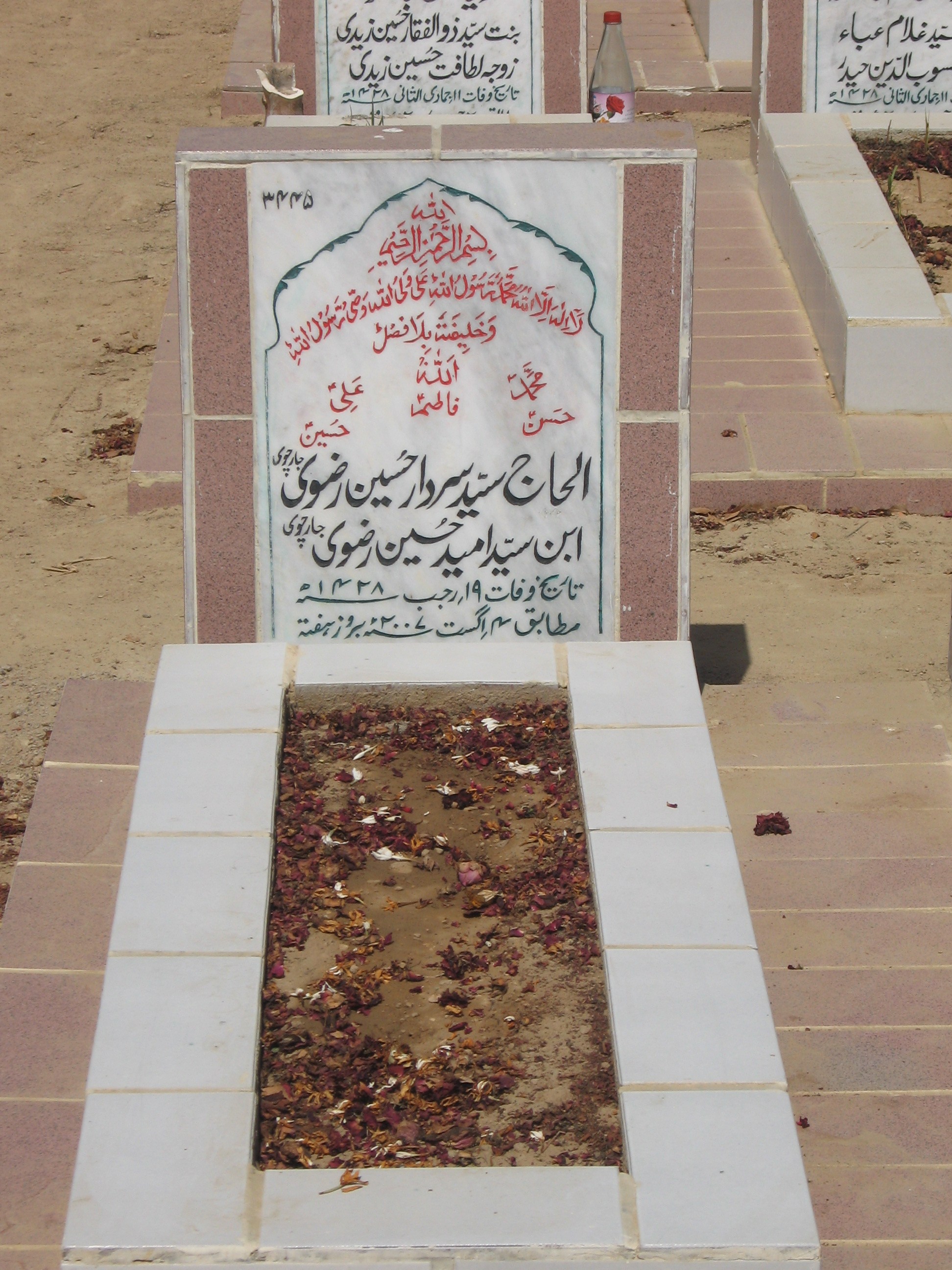 3445 – Syed Sardar Hussain