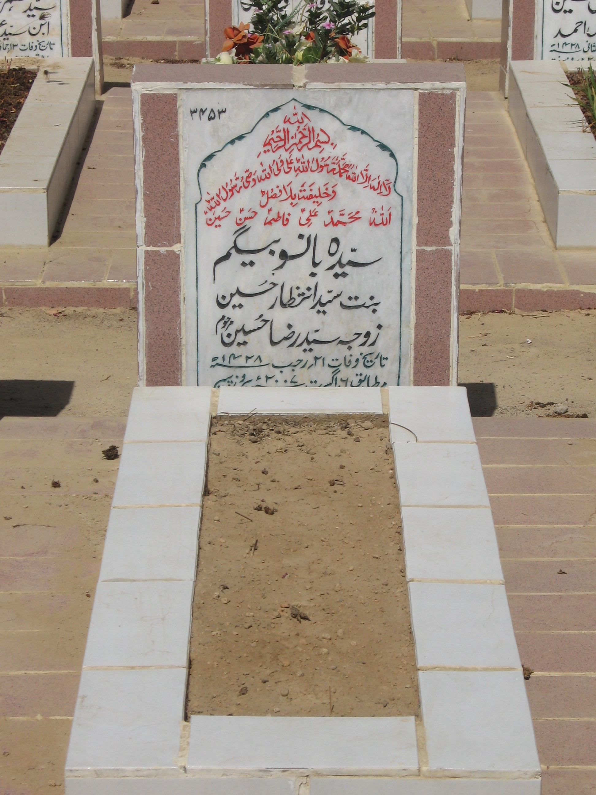 3453 – Syeda Bano Beghum