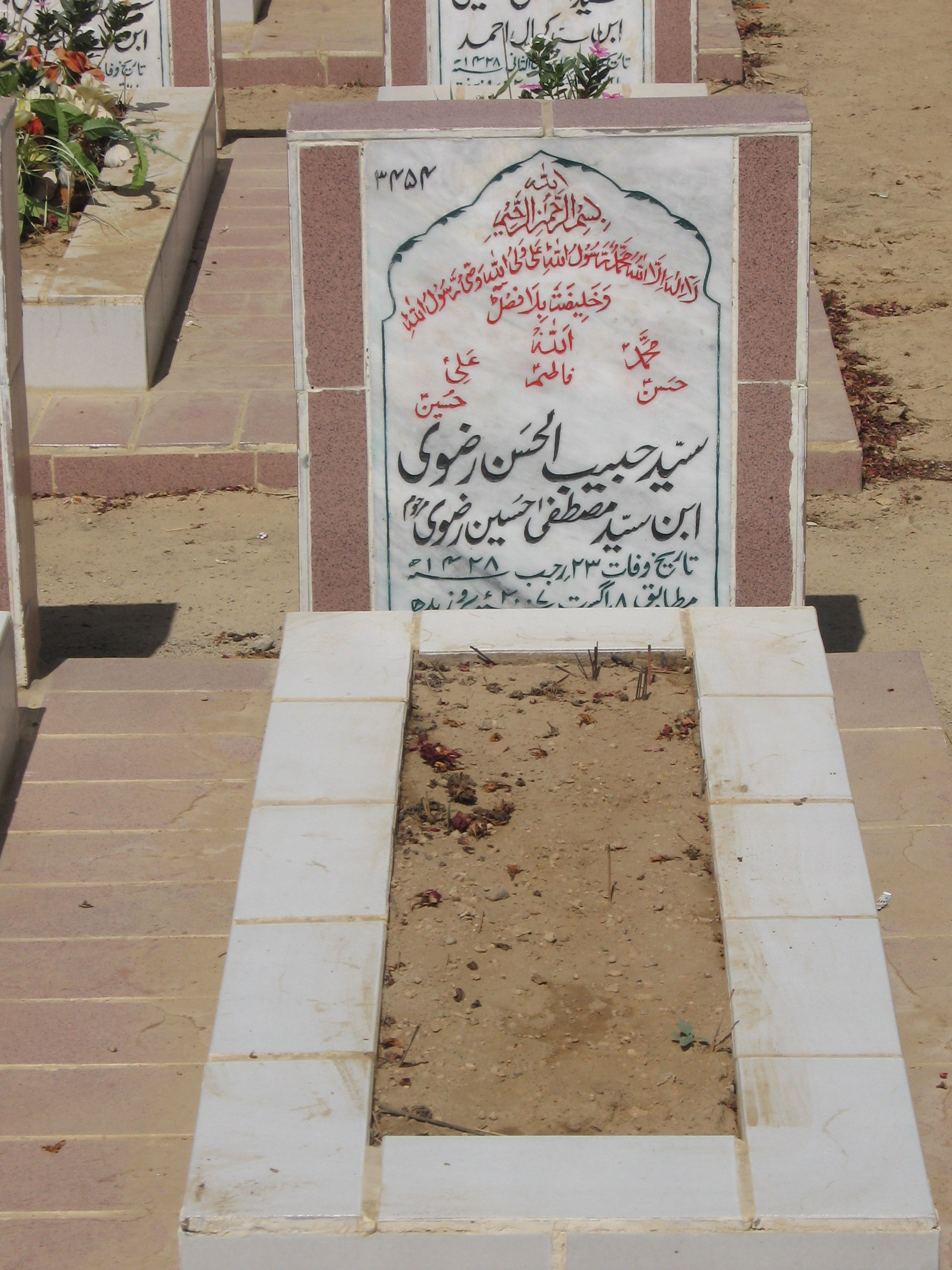 3454 – yed Habib ul Hasan Rzvi