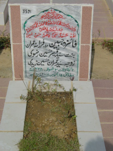 3591 – Faiza Jabeen