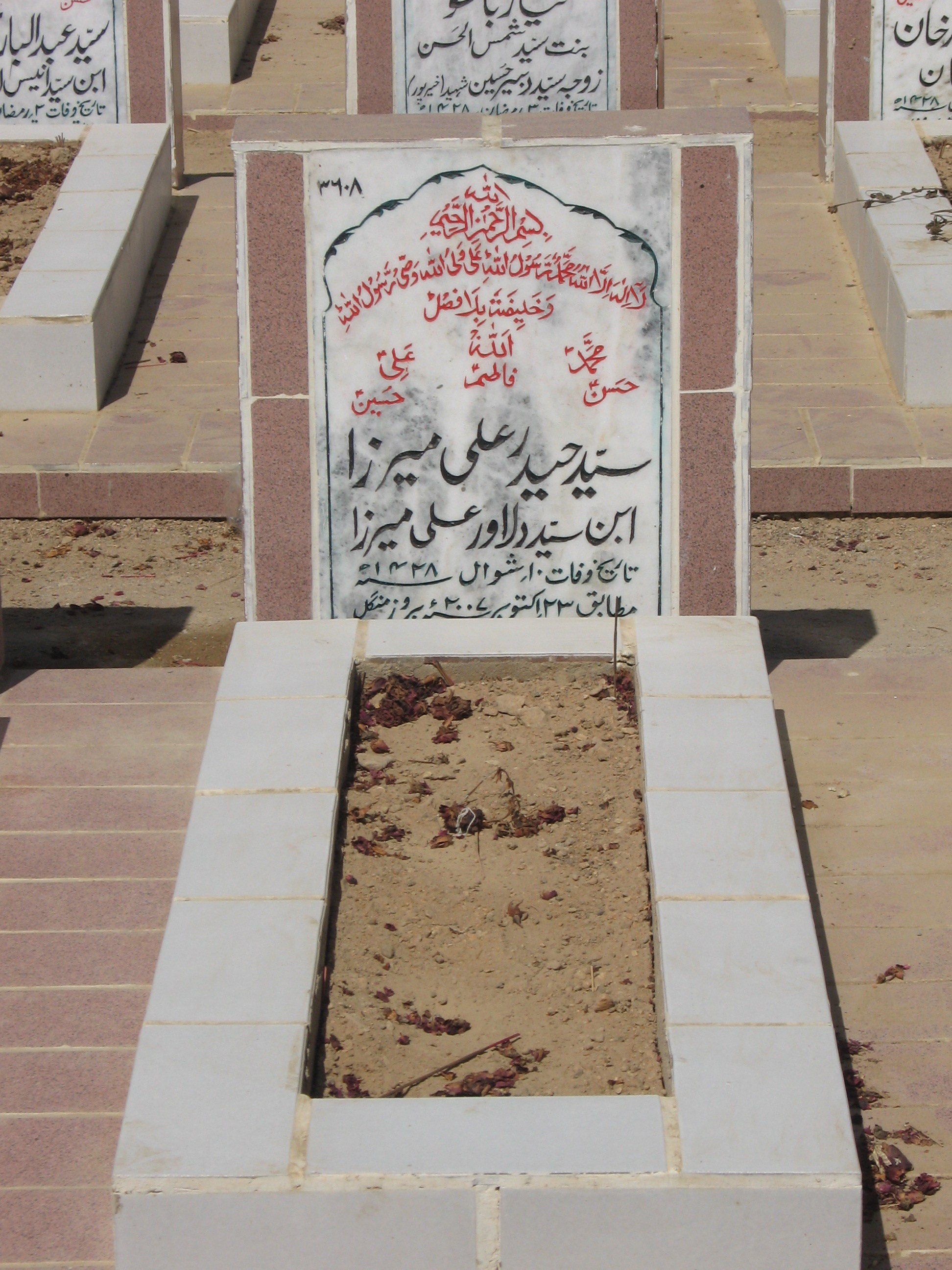 3608 – Syed Haider Ali Mirza