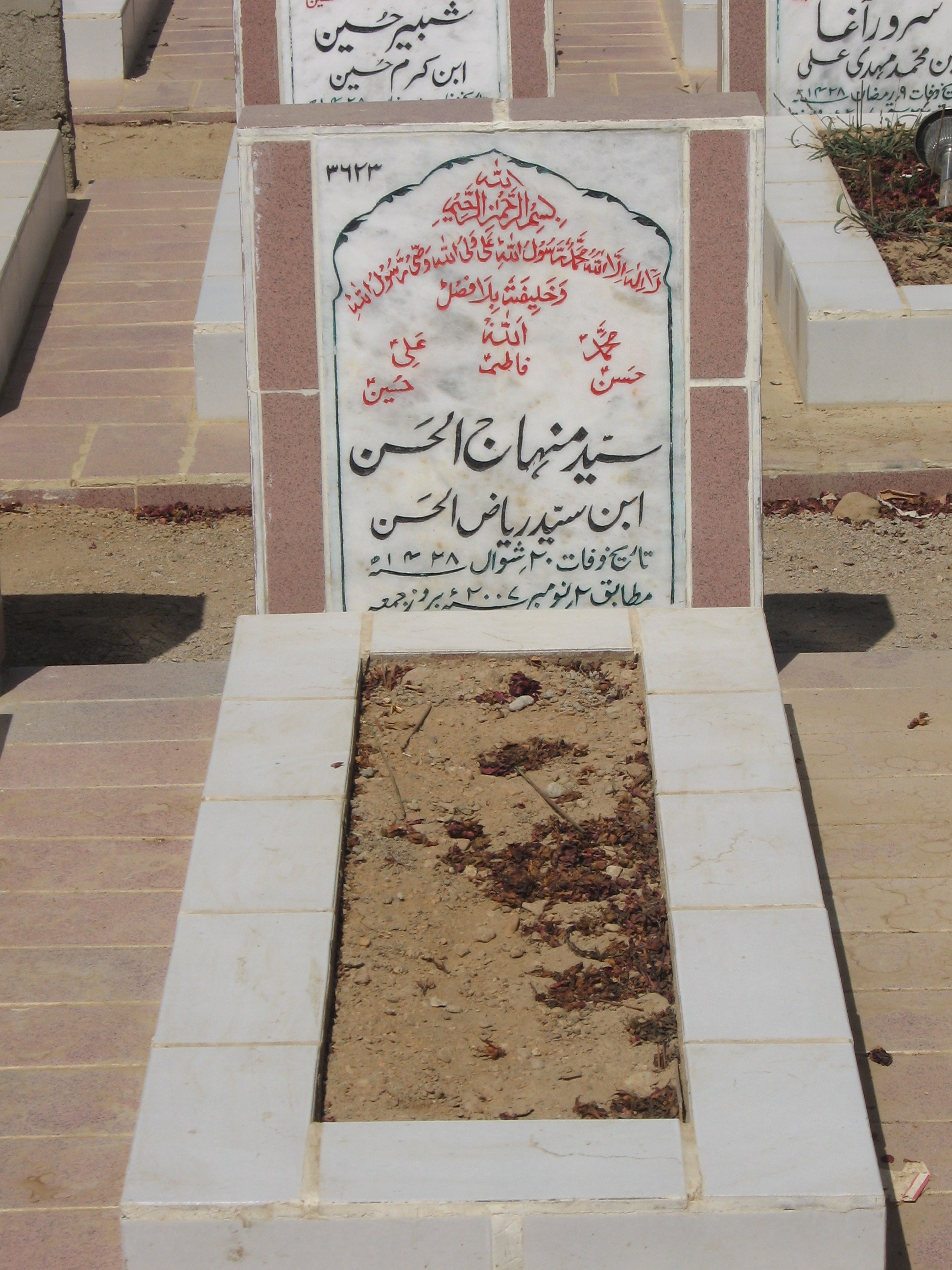 3623 – Syed Minhaj-ul-hassan