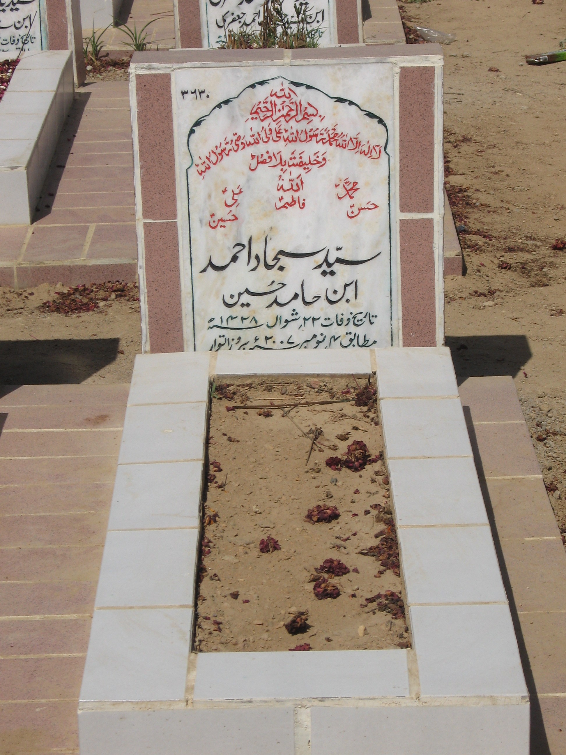 3630 – Syed Sajjad Ahmad