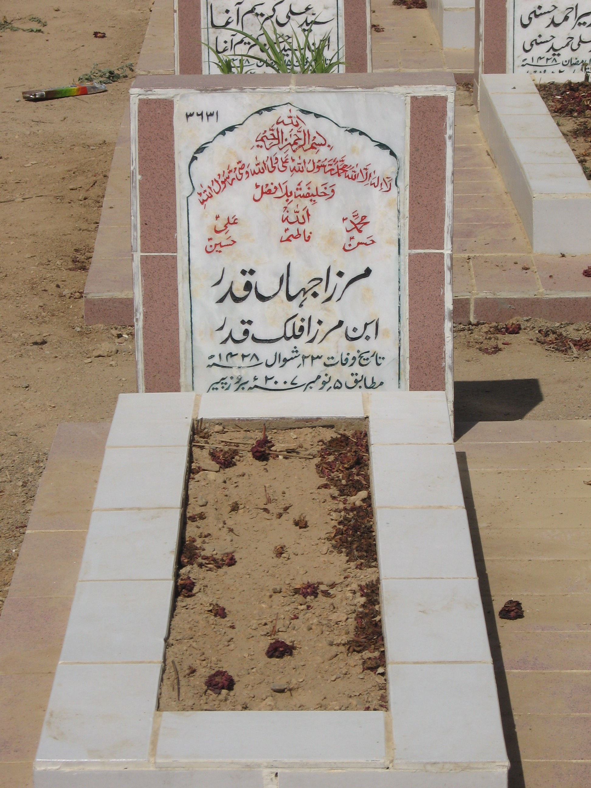 3631 – Mirza Jahan Qadar