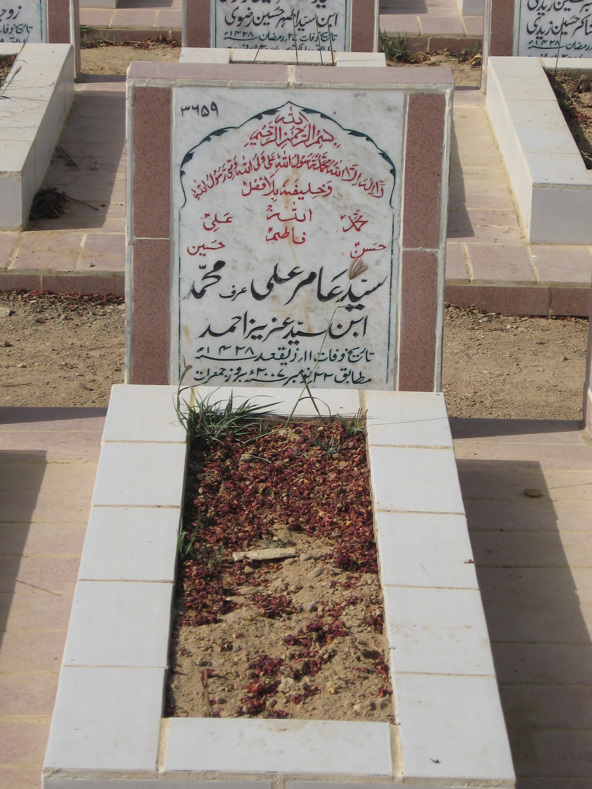 3659 – Syed Amir Ali(Muhammad)