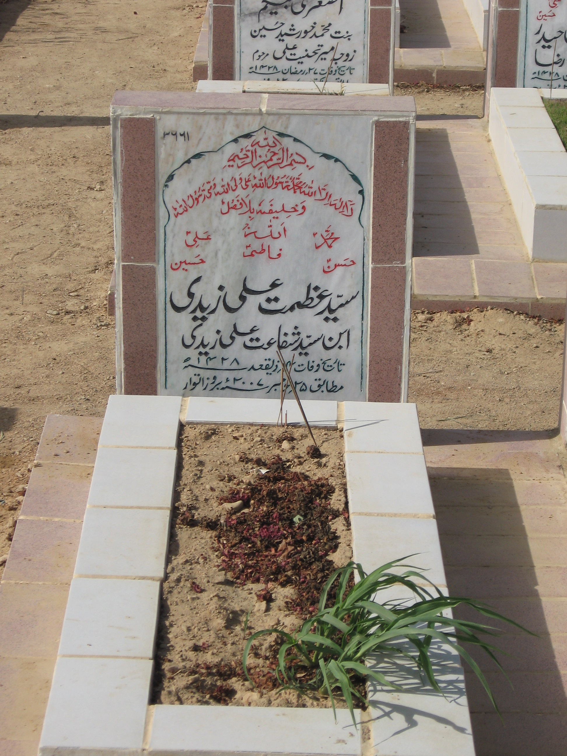 3661 – Syed Azmat Ali Zaidi