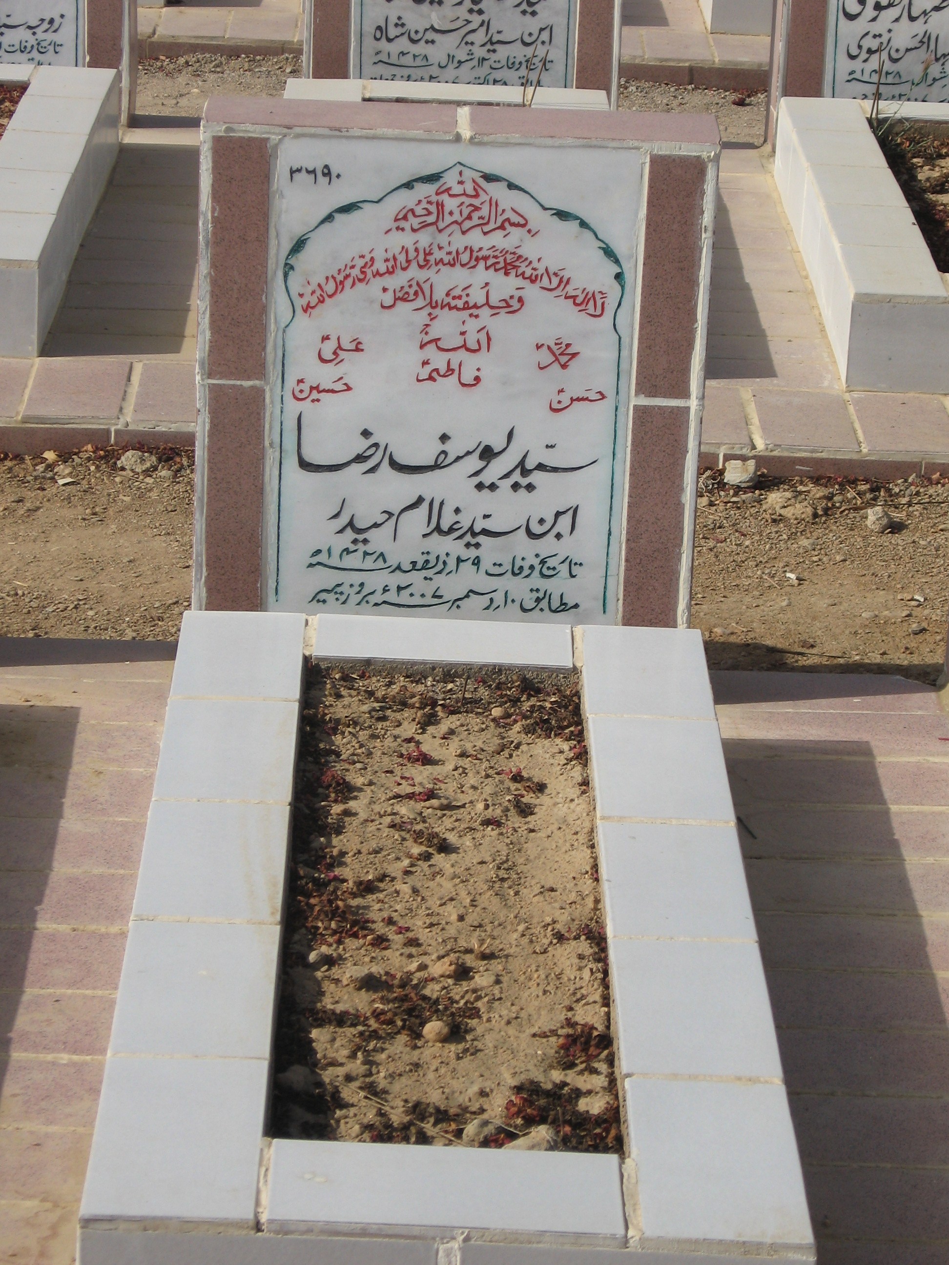 3690 – Syed Yousuf Raza