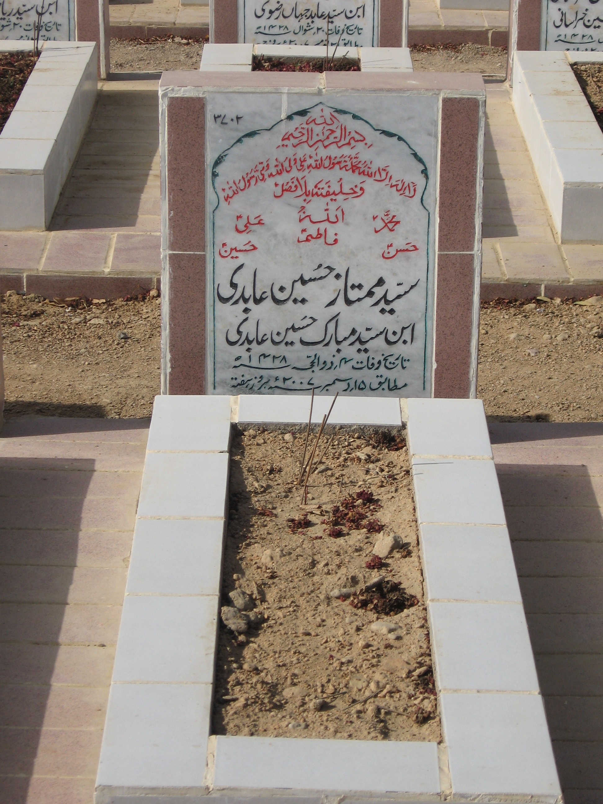 3702 – Syed Mumtaz Hussain Abidi