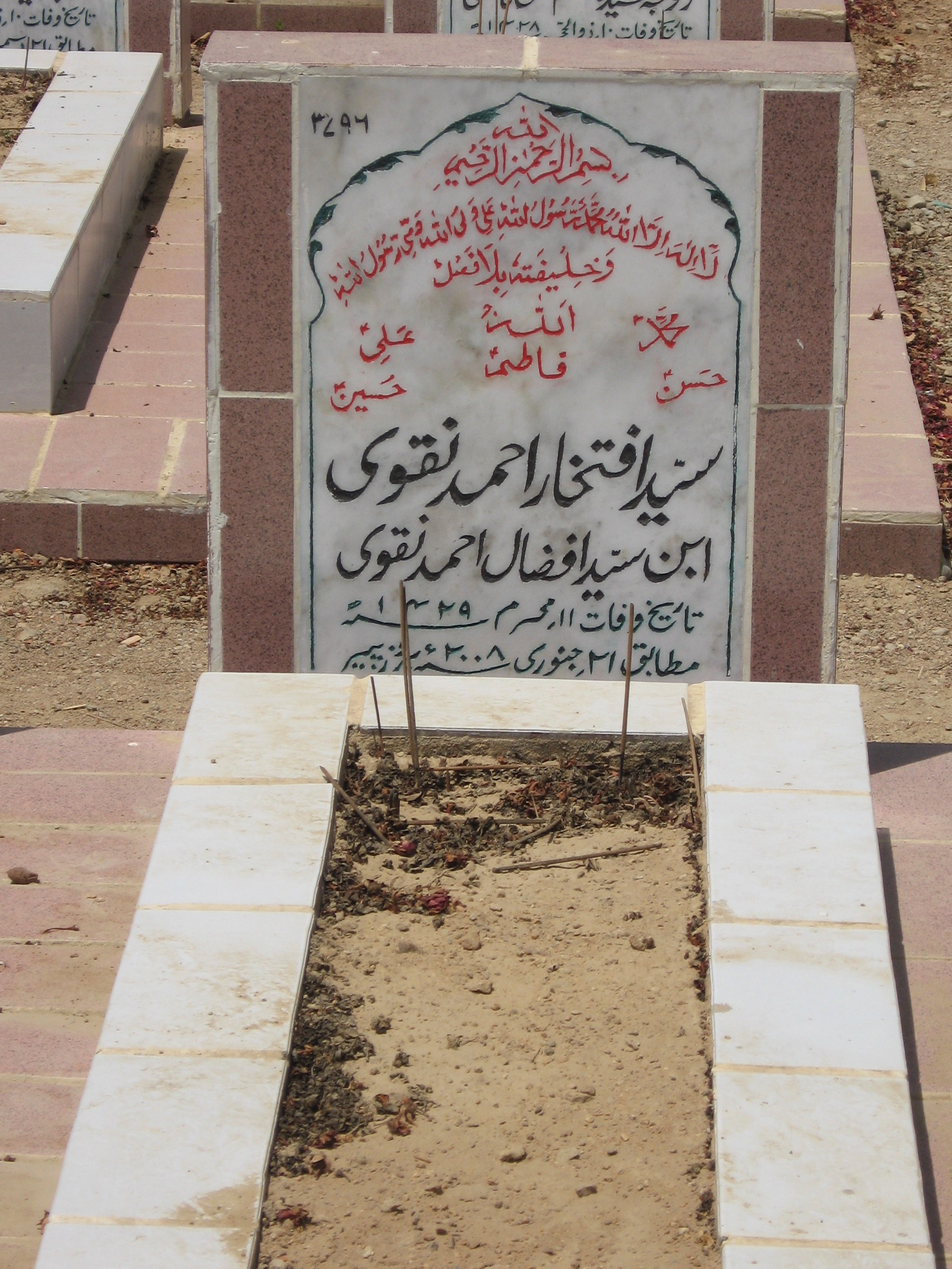 3796 – Syed Iftaikhar Ahmed Naqvi