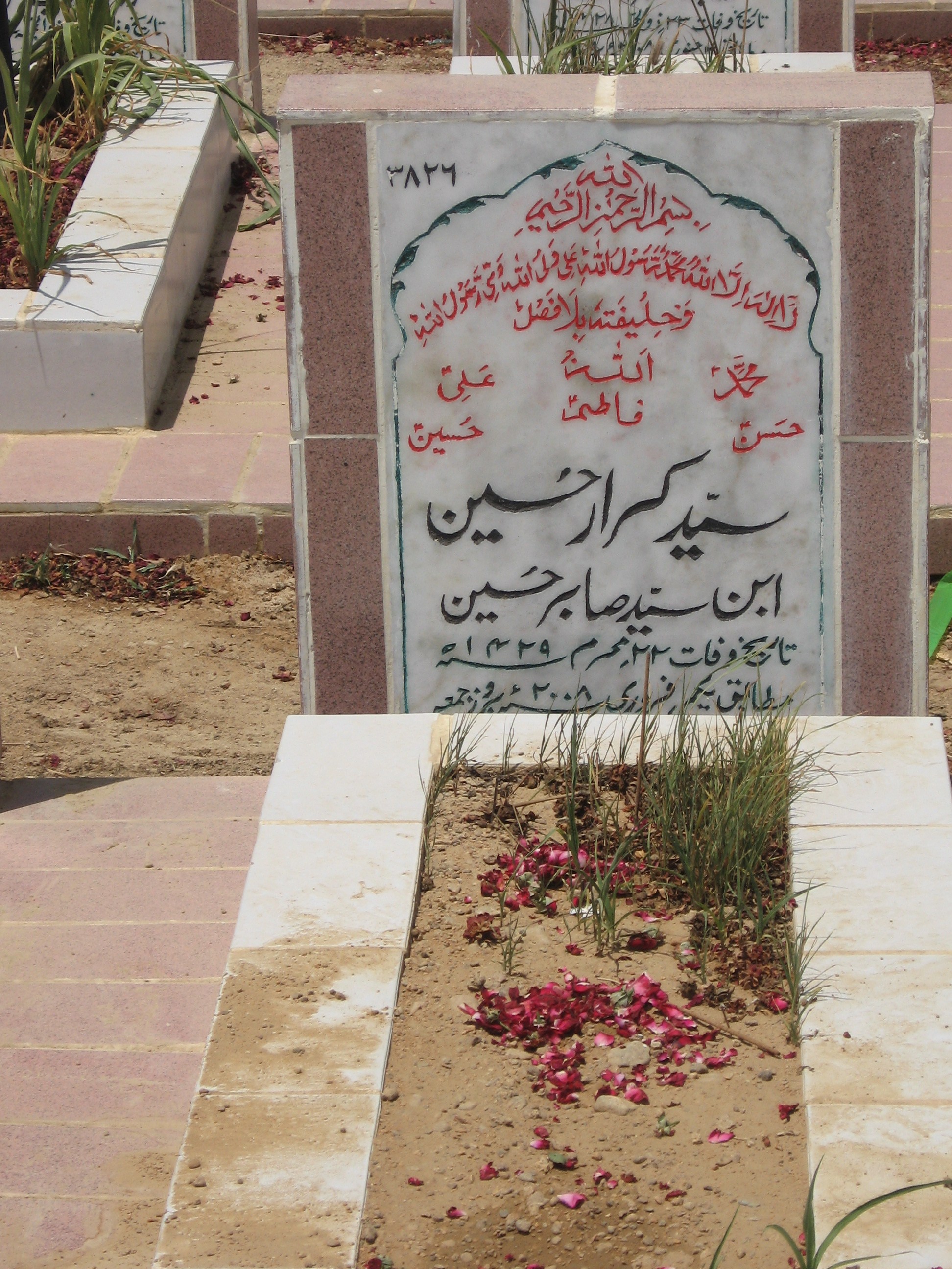 3826 – Syed Karrar Hussain