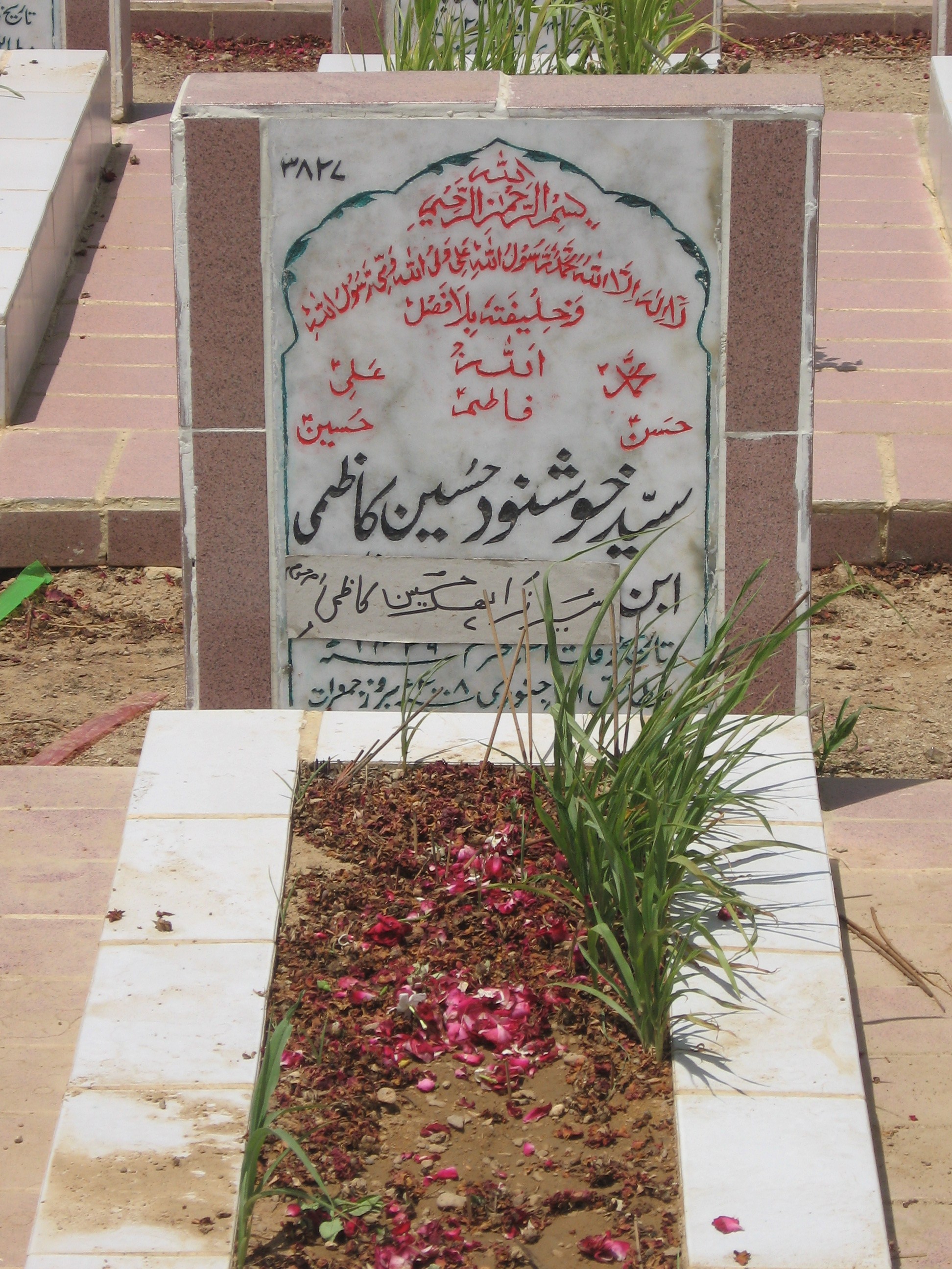 3827 – Syed Khushnood Hussain Kazmi