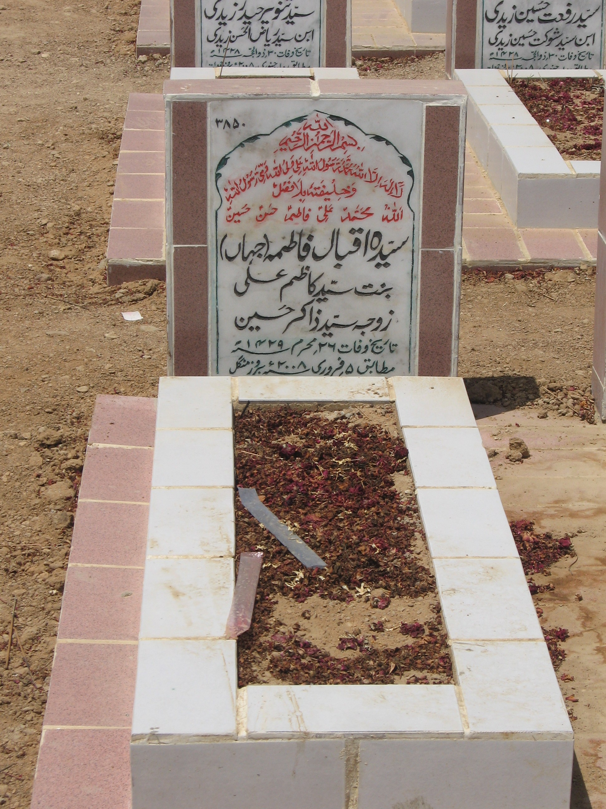 3850 – Syeda Iqbal Fatima (Jahan)