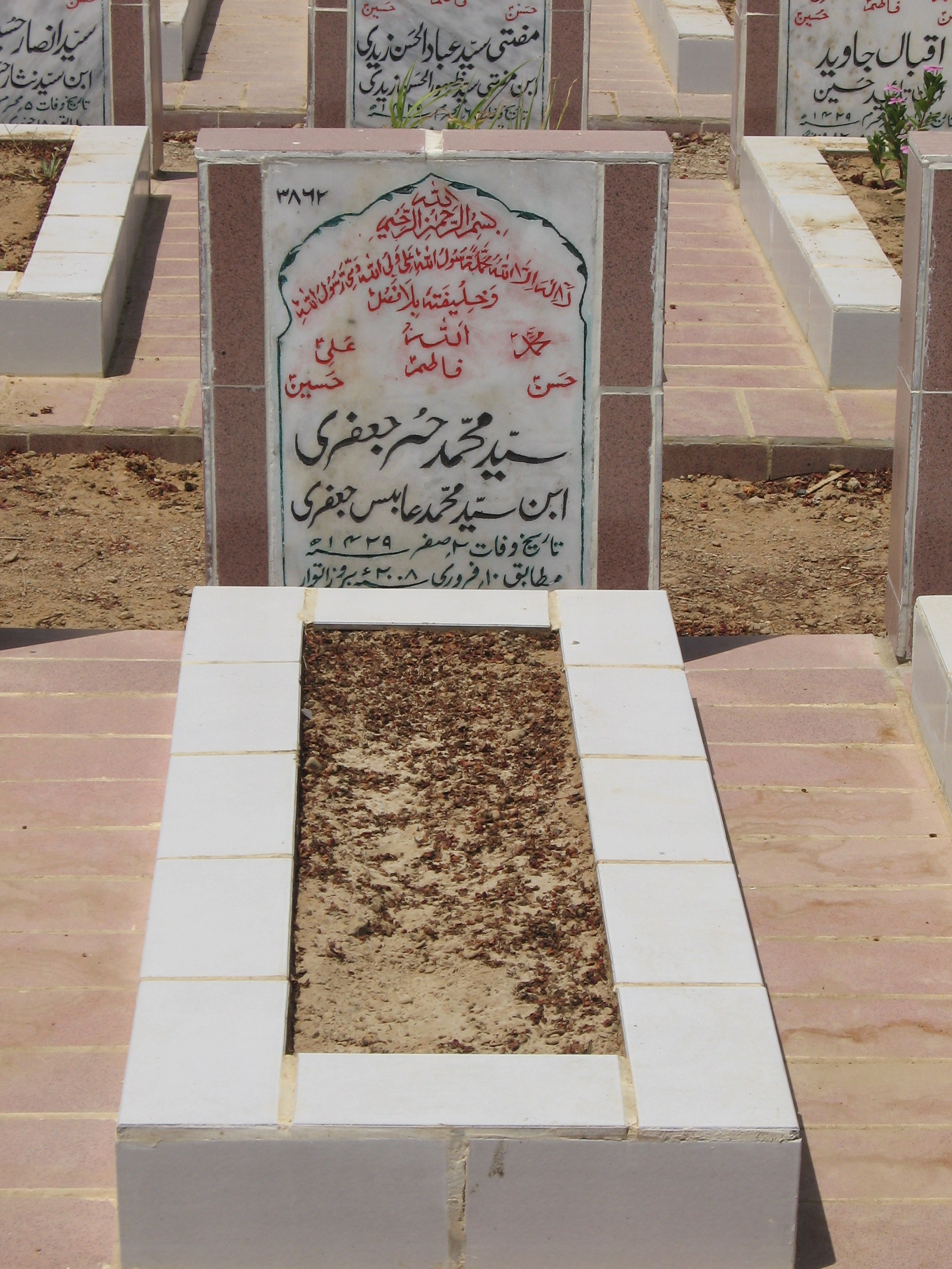 3862 – Syed Muhammad Hur Jaffri