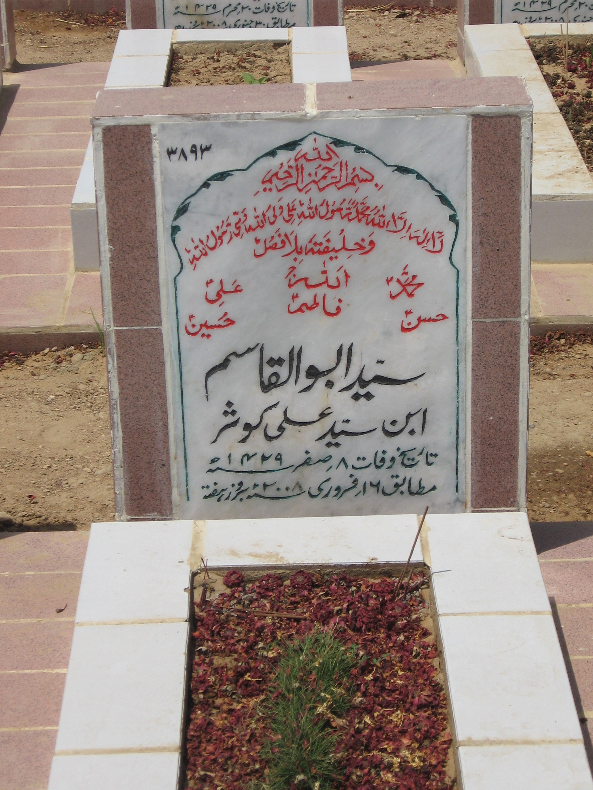 3893 – Syed Abul Qasim