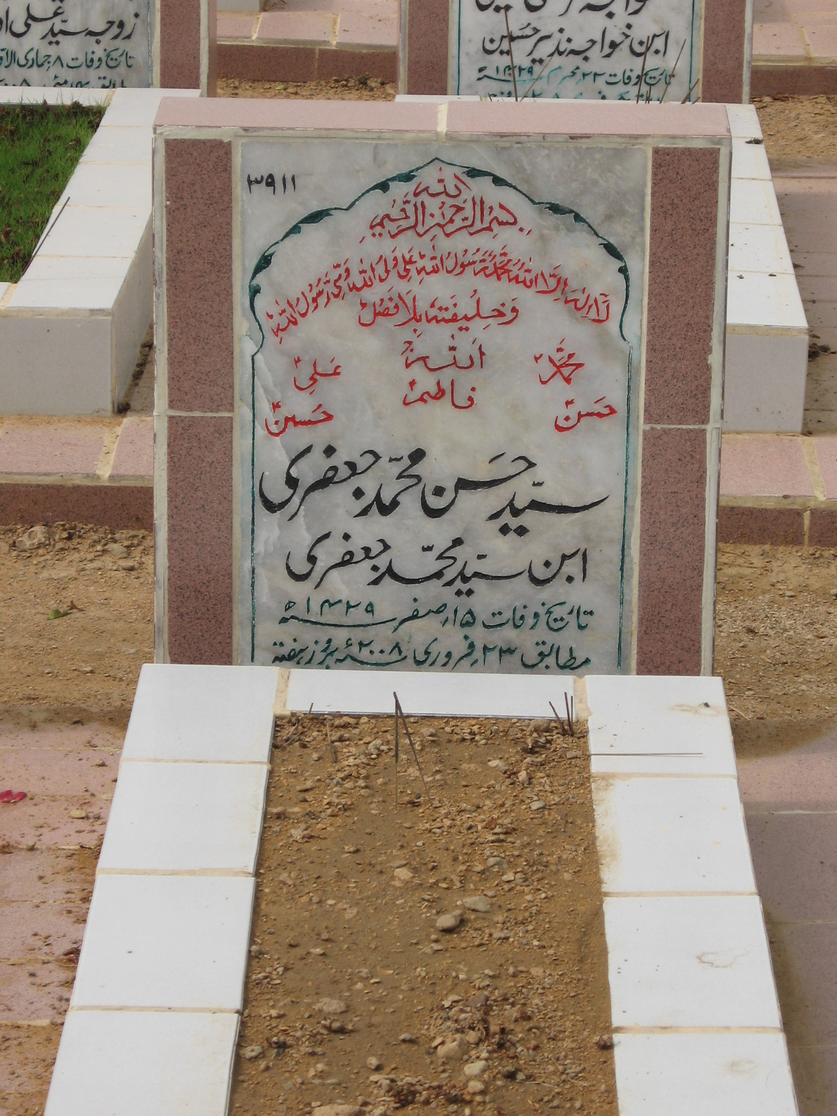 3911 – Syed Hasan Mohammad Jaffari