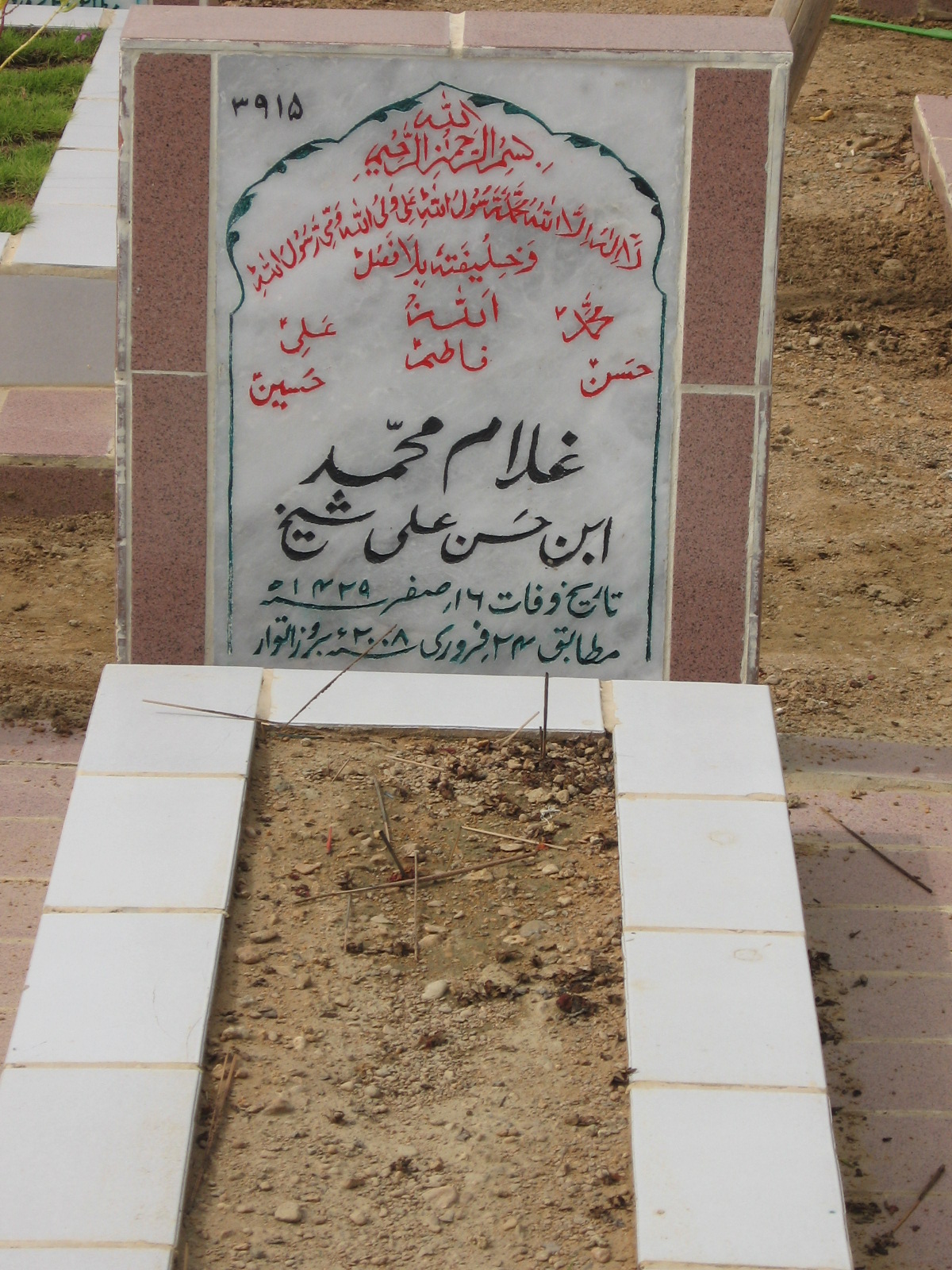 3915 – Ghulam Mohammad