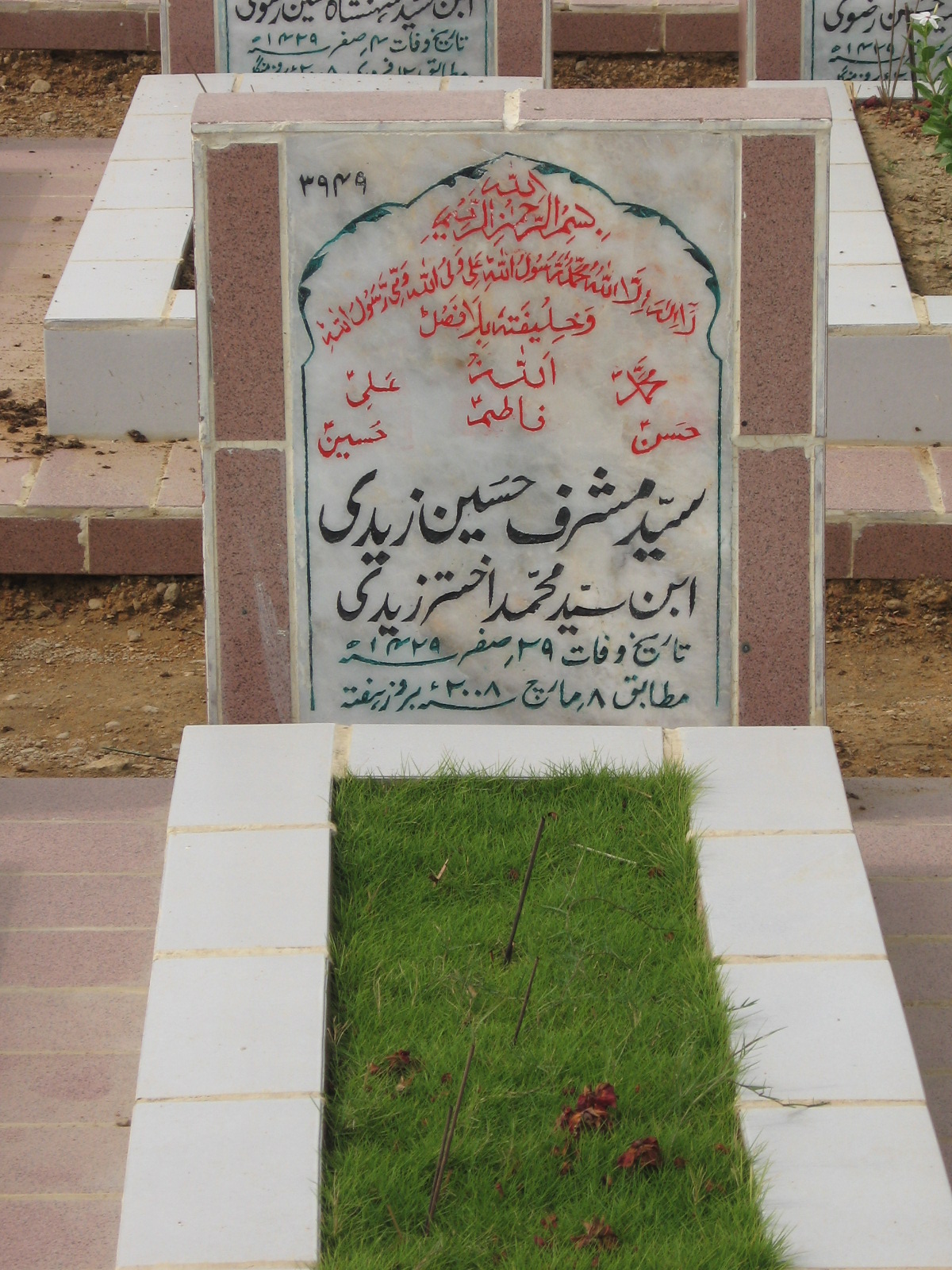 3949 – Syed Musharraf Hussain Zaidi