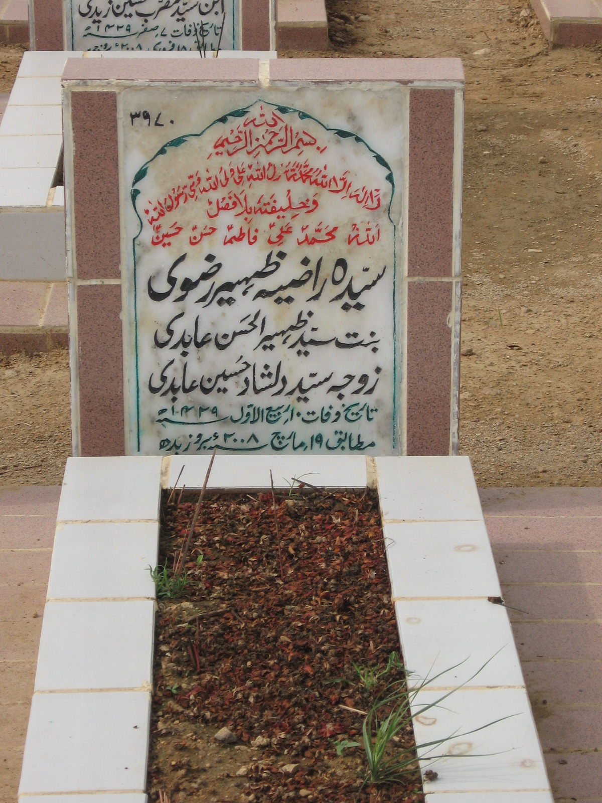 3970 – Syeda Razia Zaheer Rizvi