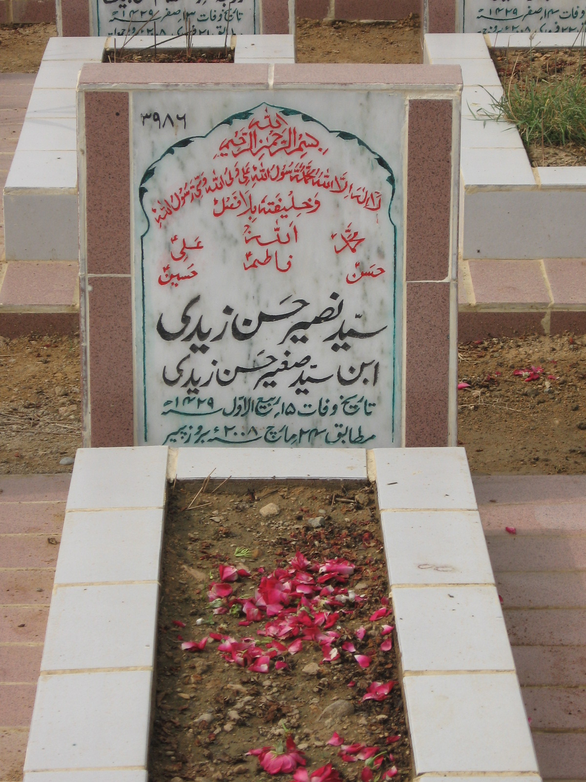 3986 – Syed Naseer Hassan Zaidi