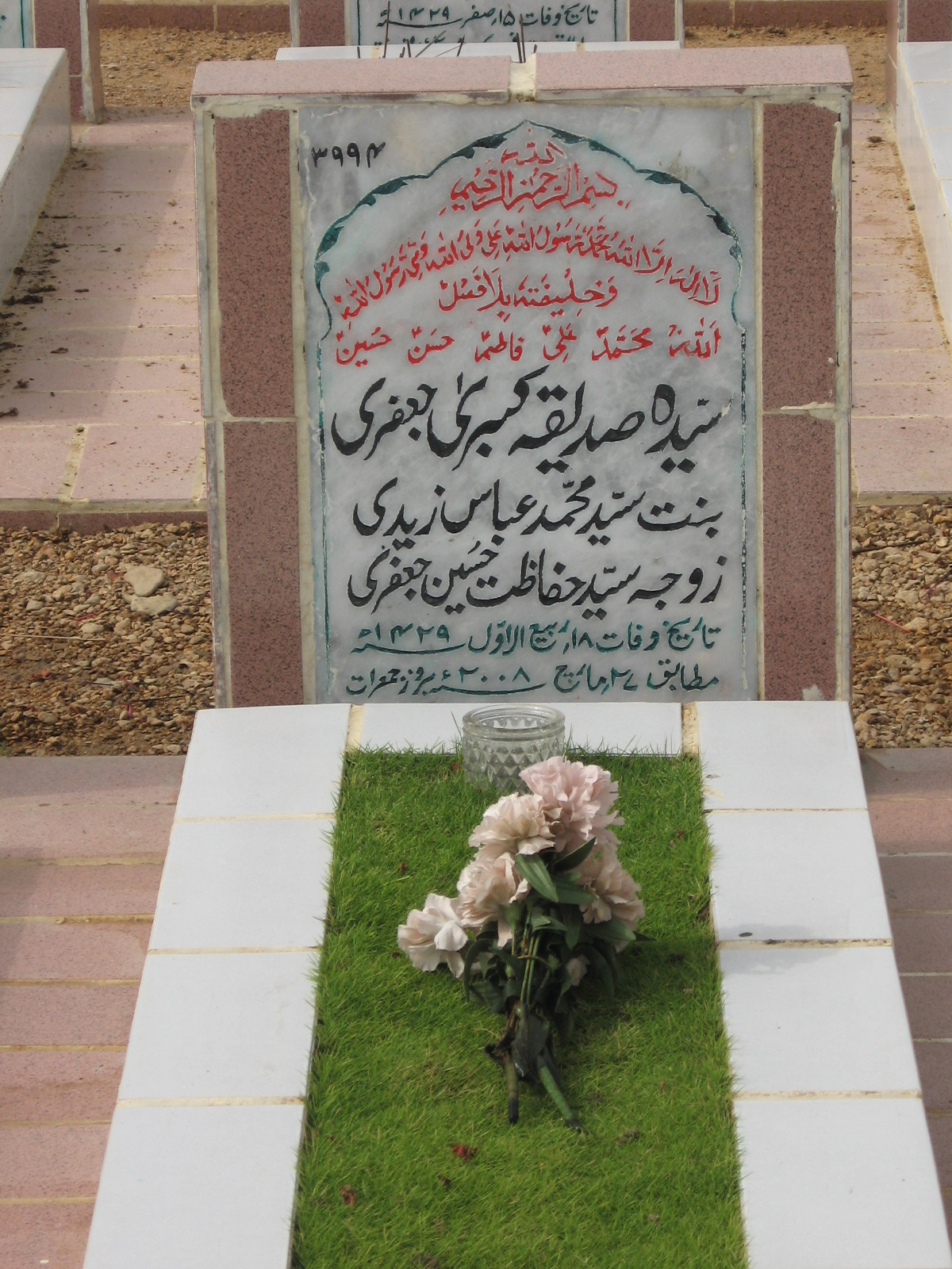 3994 – Syeda Siddiqua Akbari Jaffari