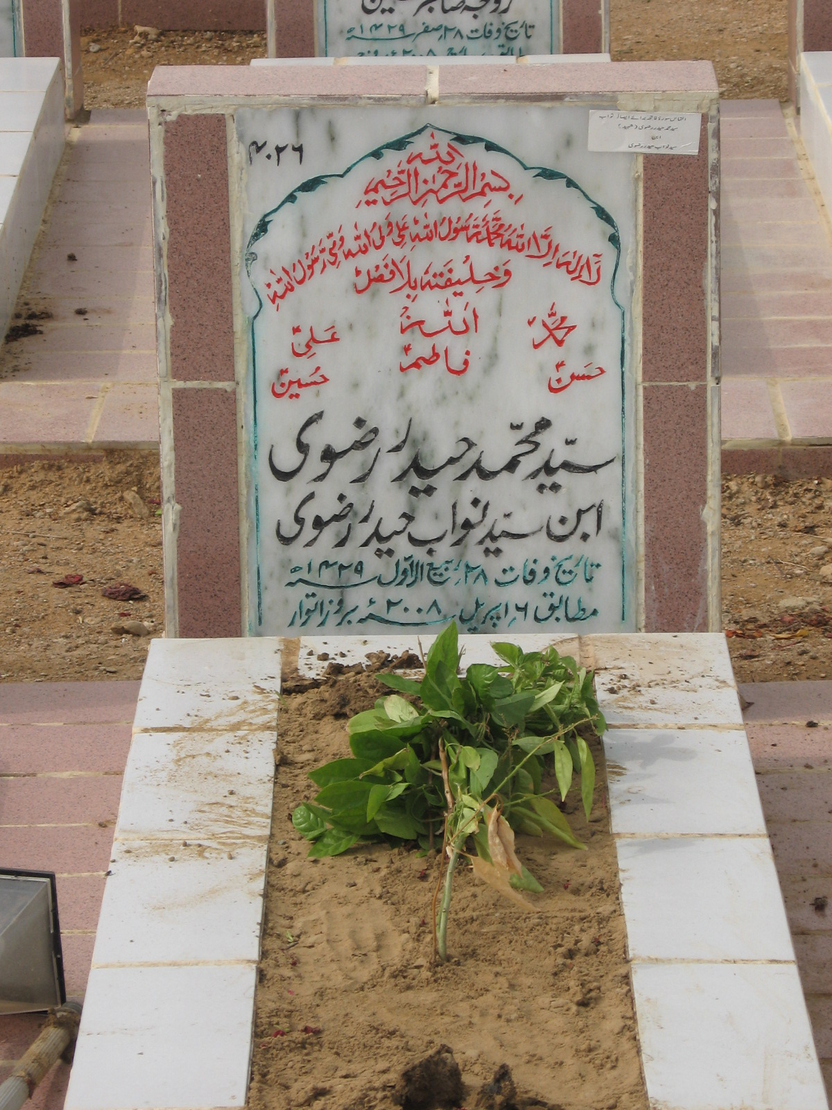 4026 – Syed Mohammad Haider Rizvi