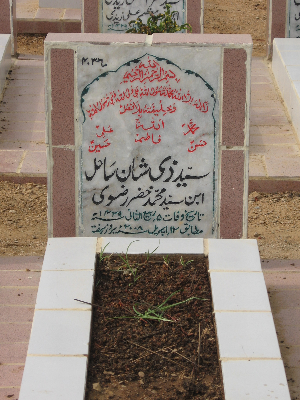 4036 – Syed Zeshan Sahil