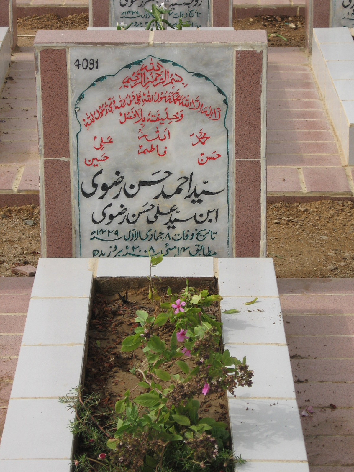 4091 – Syed Ahmed Hassan Rizvi