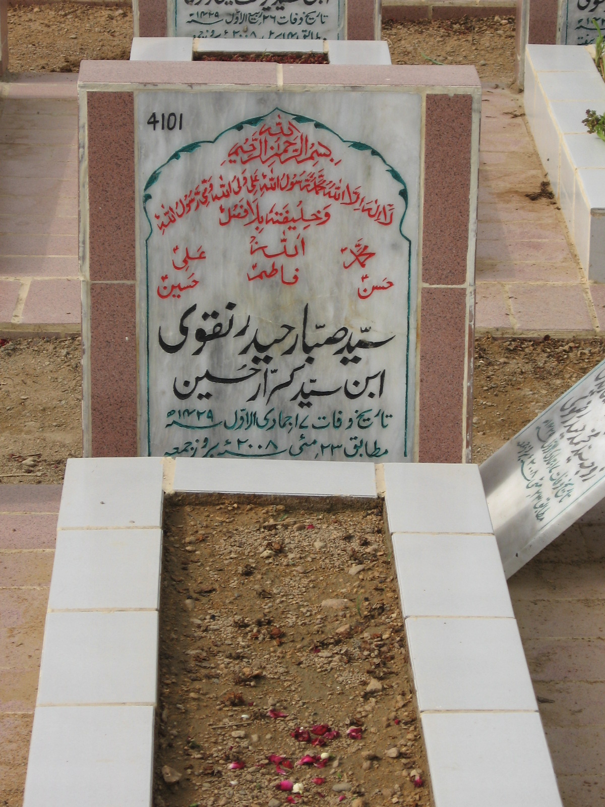 4101 – Syed Sabar Haider Naqvi