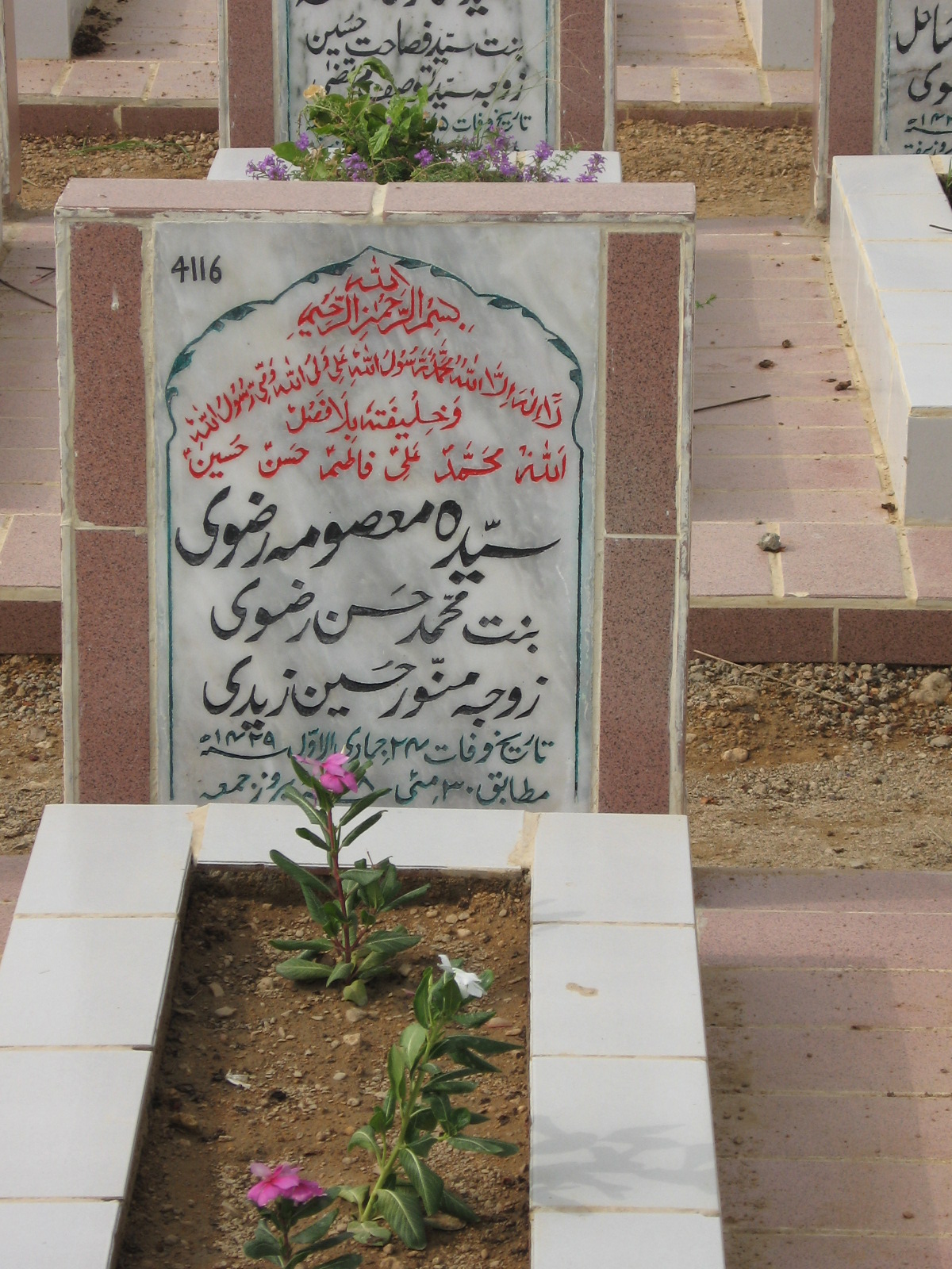 4116 – Syeda Masooma Rizvi