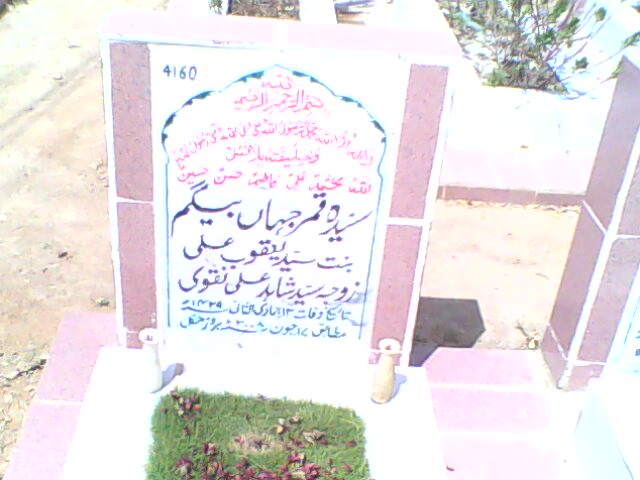 4160 – Syeda Qamar Jahan Beghum