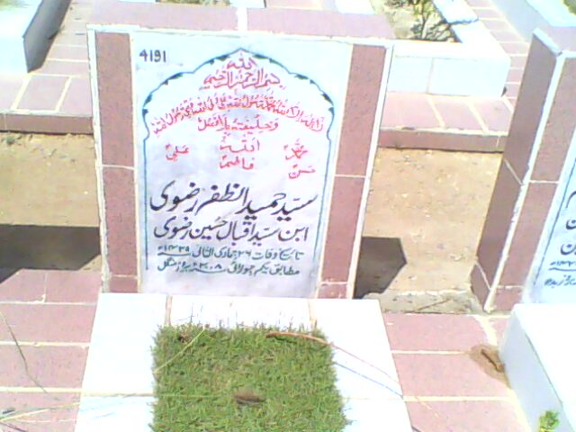 4191 – Syed Hmeedul Zafar Rizvi