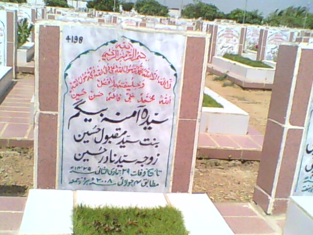 4198 – Syeda Amina Beghum