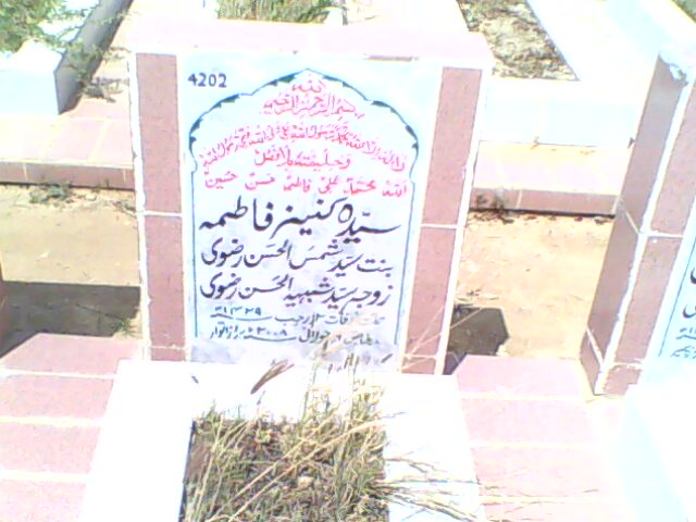 4202 – Syeda Kaneez Fatima