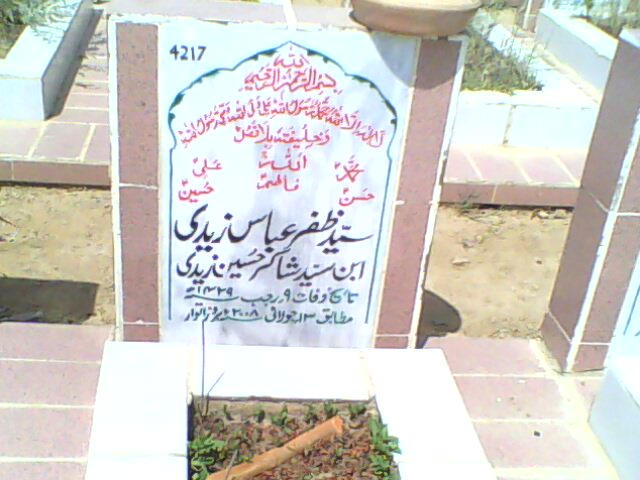 4217 – Syed Zafar Abbas Zaidi