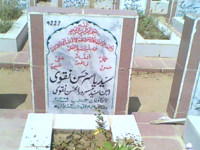 4227 – Syed Yasir Hasan Naqvi