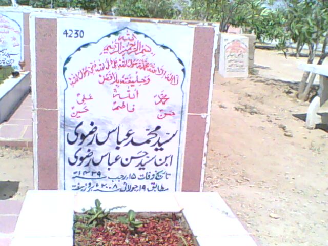 4230 – Syed Mohammad Abbas Rizvi