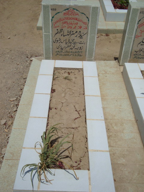 4510 – Syeda Rumzul Nisa Zafar