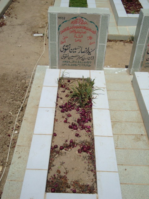 4552 – Syed Ansar hussain NAqvi