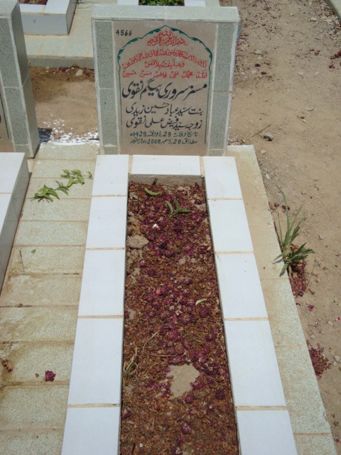 4566 – Mrs Servari Begum Naqvi