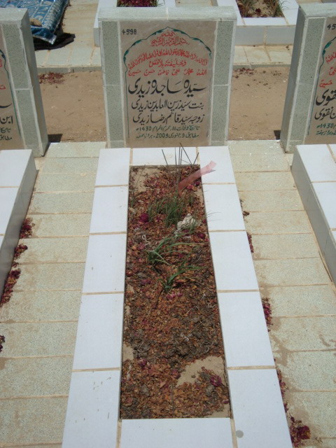 4598 – Syeda Sajda Zaidi
