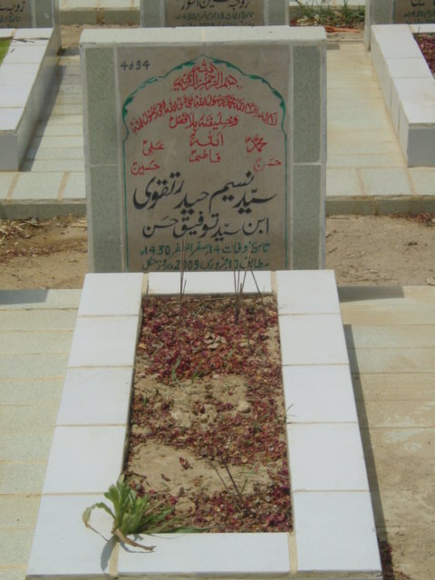 4694 – Syed Nasim Haider Taqvi