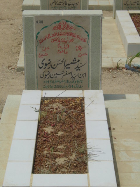 4701 – Syed Musheer ul Hasan Rizvi