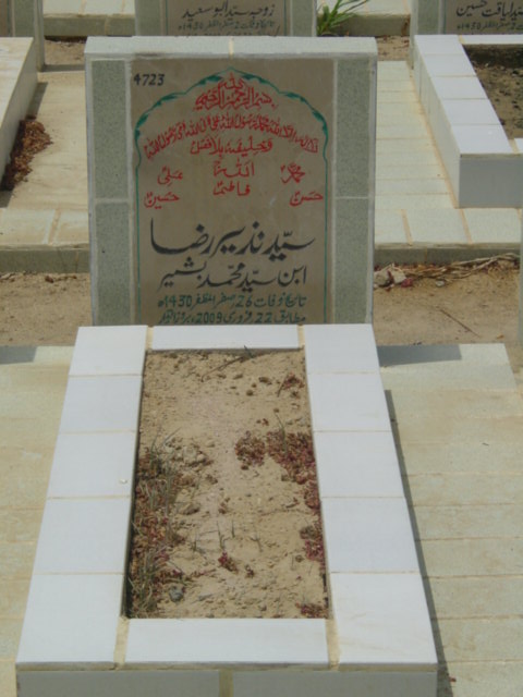 4723 – Syed Nazeer Raza