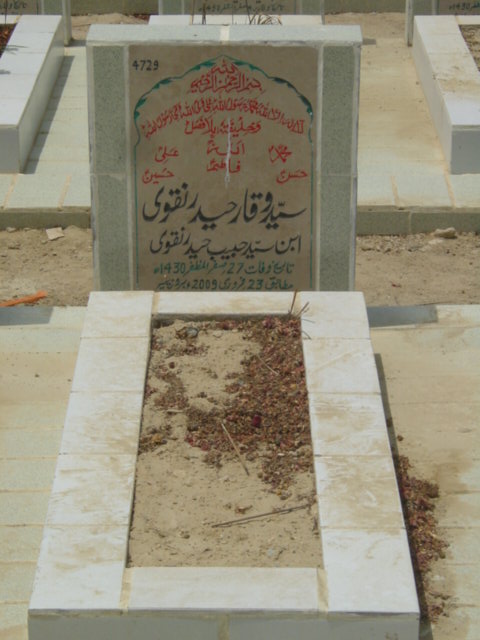 4729 – Syed Waqar Haider Naqvi