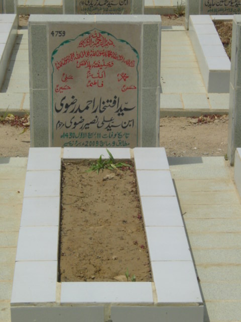 4759 – Syed Iftikhar Ahmed Rizvi