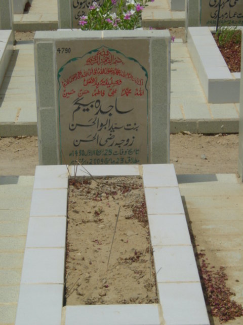 4790 – Sajida Beghum