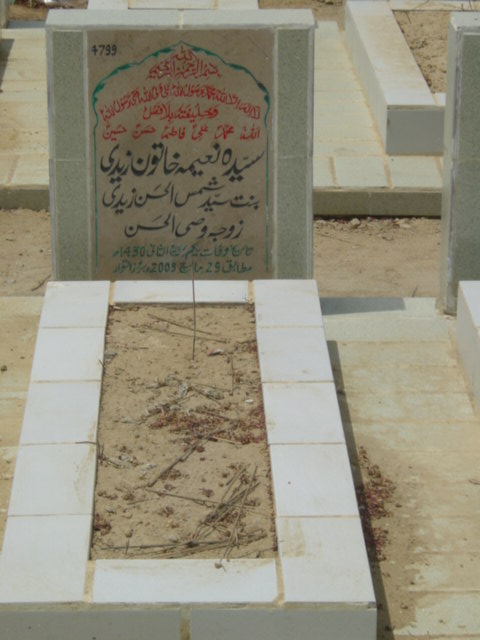 4799 – Syeda Naeema Khatoon Zaidi