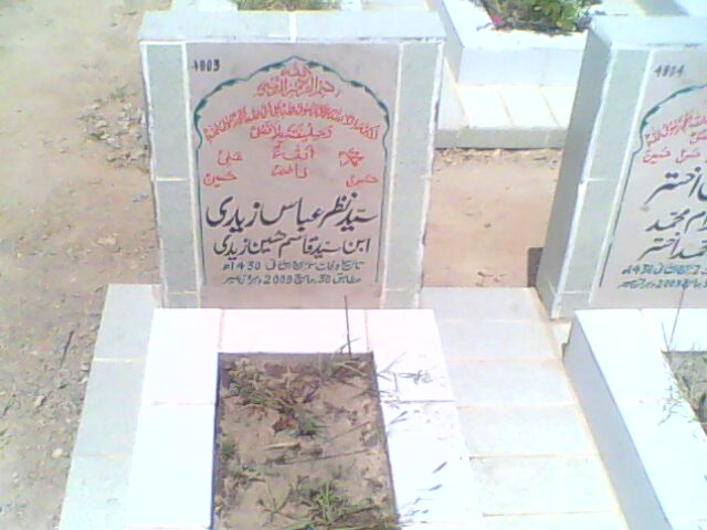 4803 – Syed Nazar Abbas Zaidi