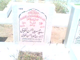 4819 – Syed Musavir ul Hassan Naqvi